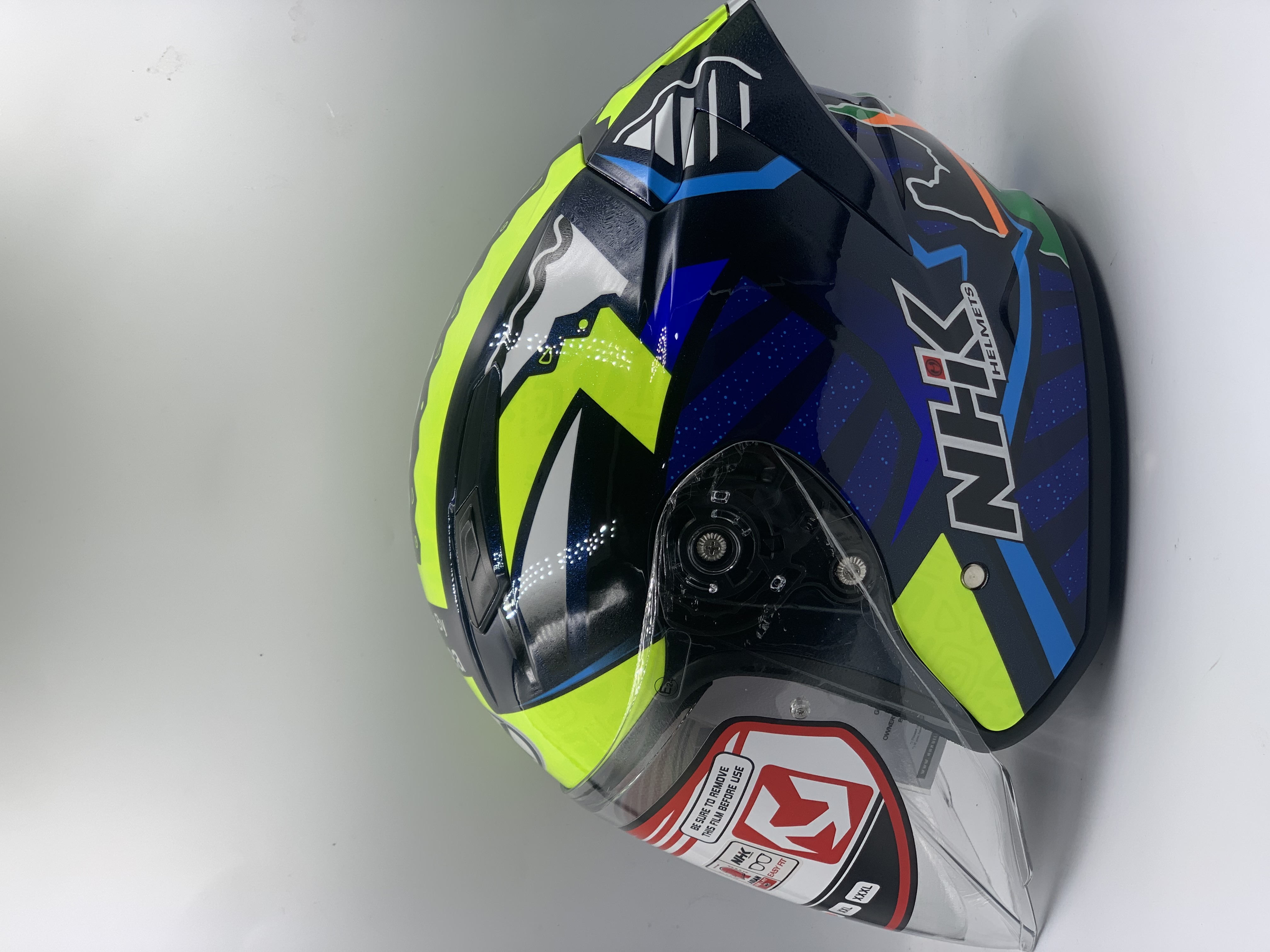 NHK Helmet S1GP S Roberts Black Metalic Blue Glossy (ECE 22.06)